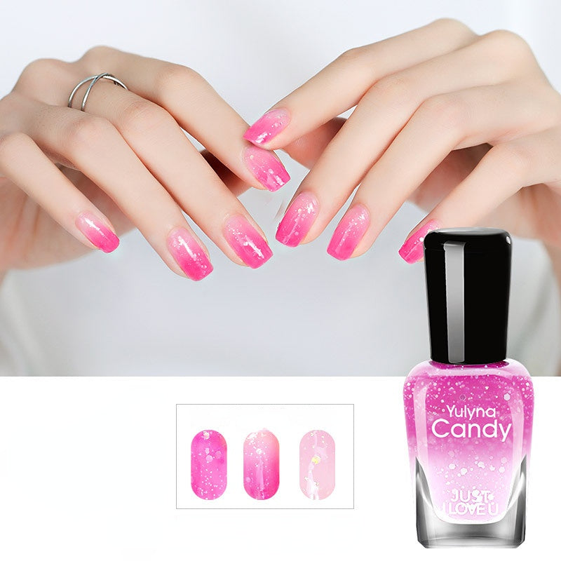 Esmalte de uñas no pelable de secado rápido de cambio gradual al por mayor