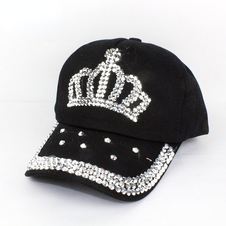 Wholesale Cotton Crown Hot Diamond Baseball Cap