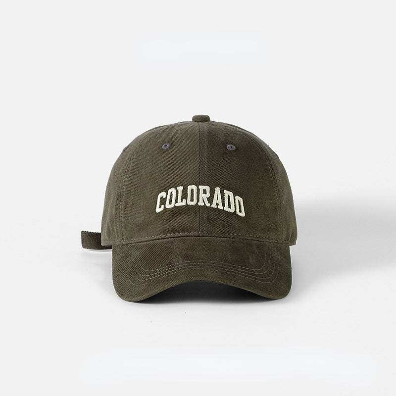 Wholesale Cotton Polyester Embroidered Letters Baseball Cap