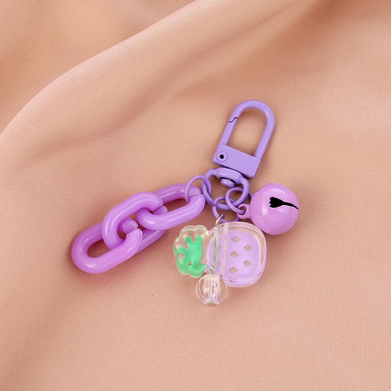 Wholesale Acrylic Creative Fruit Keychain