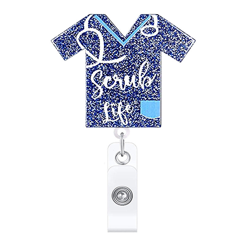 Llavero telescópico acrílico al por mayor del estetoscopio de la enfermera del doctor