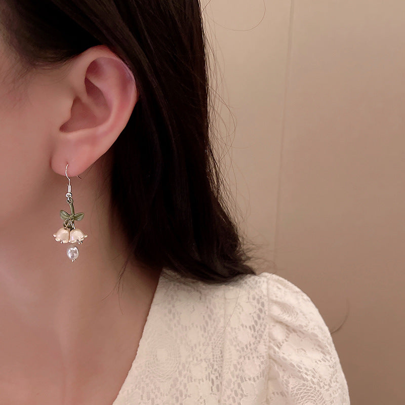 Wholesale Pearl Leaf Pearl Bracelet Earrings Necklaces