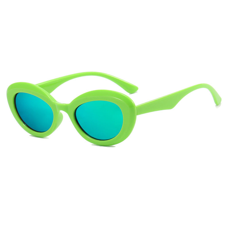 Wholesale PC Oval UV Protection Ladies Sunglasses