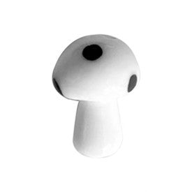 Wholesale 500PCS Colorful Glass Mushroom Beads 10mm*13mm