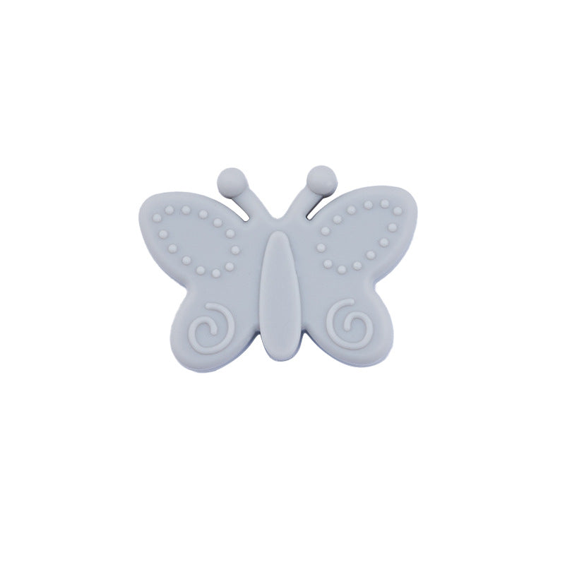 Wholesale 20PCS 15MM Colorful Butterfly Silicone Beads