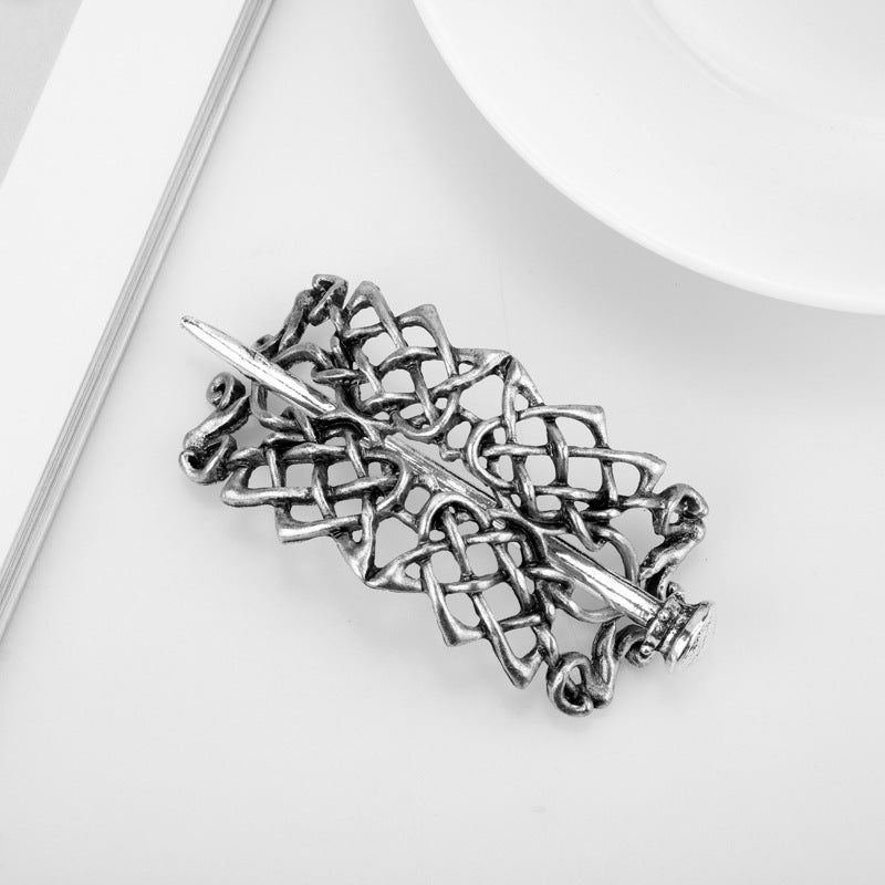 Venta al por mayor Retro étnico viento dragón pelo horquilla Clip horquilla