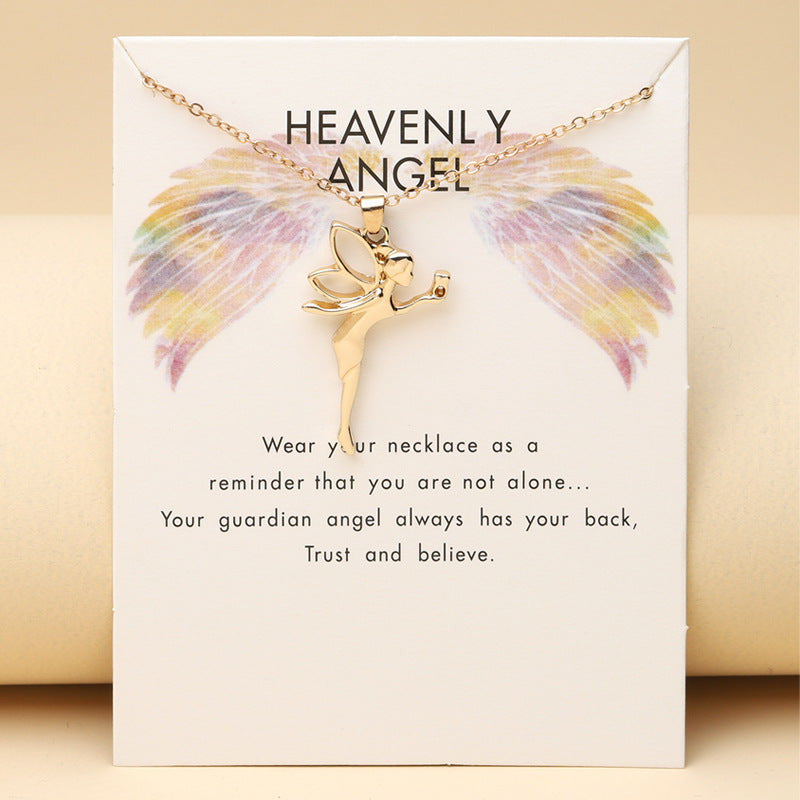 Ángel Hada De Los Dientes Collares De Aleación al por mayor