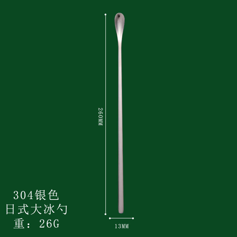 Wholesale Long Handle Stainless Steel Mixing Spoon