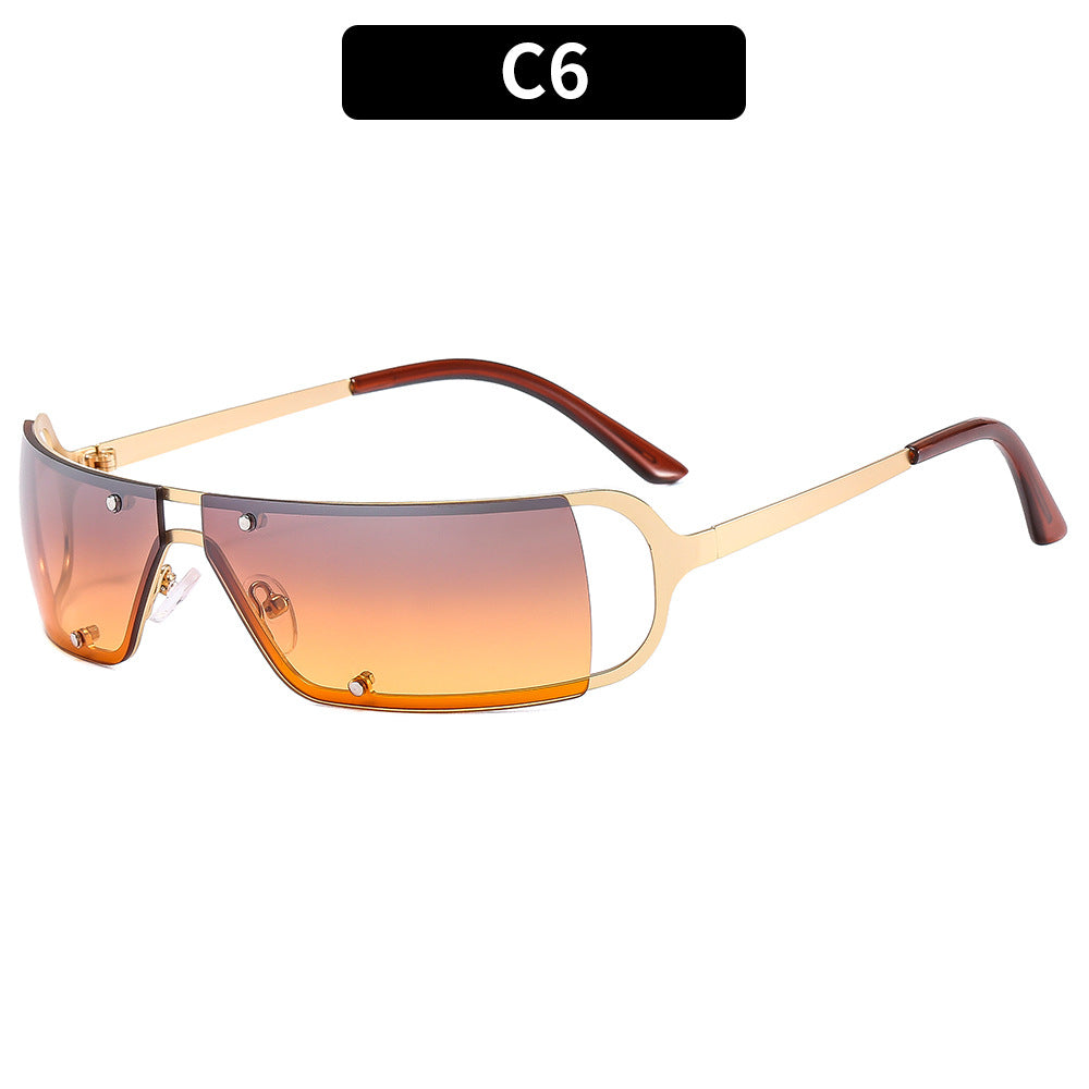 Wholesale Y2K Metal PC Sunglasses