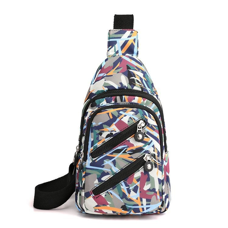 Wholesale Oxford Cloth Tropical Plant Car Color Chest Bag