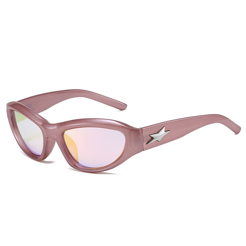 Wholesale PC Anti-ultraviolet Small Frame Women's Sunglasses