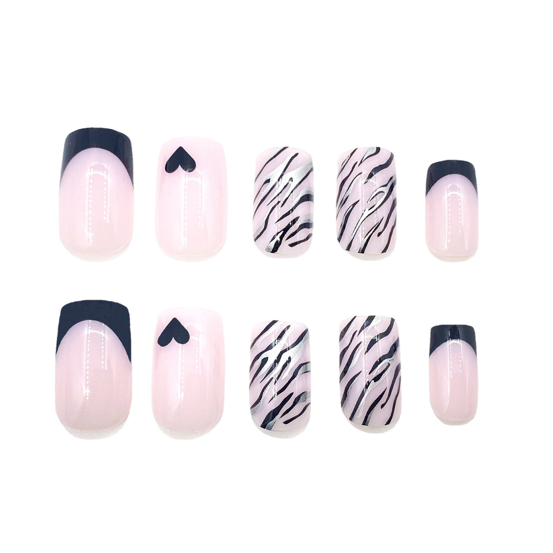 Wholesale Plastic Jianbing Penetrating Black Manicure Patch