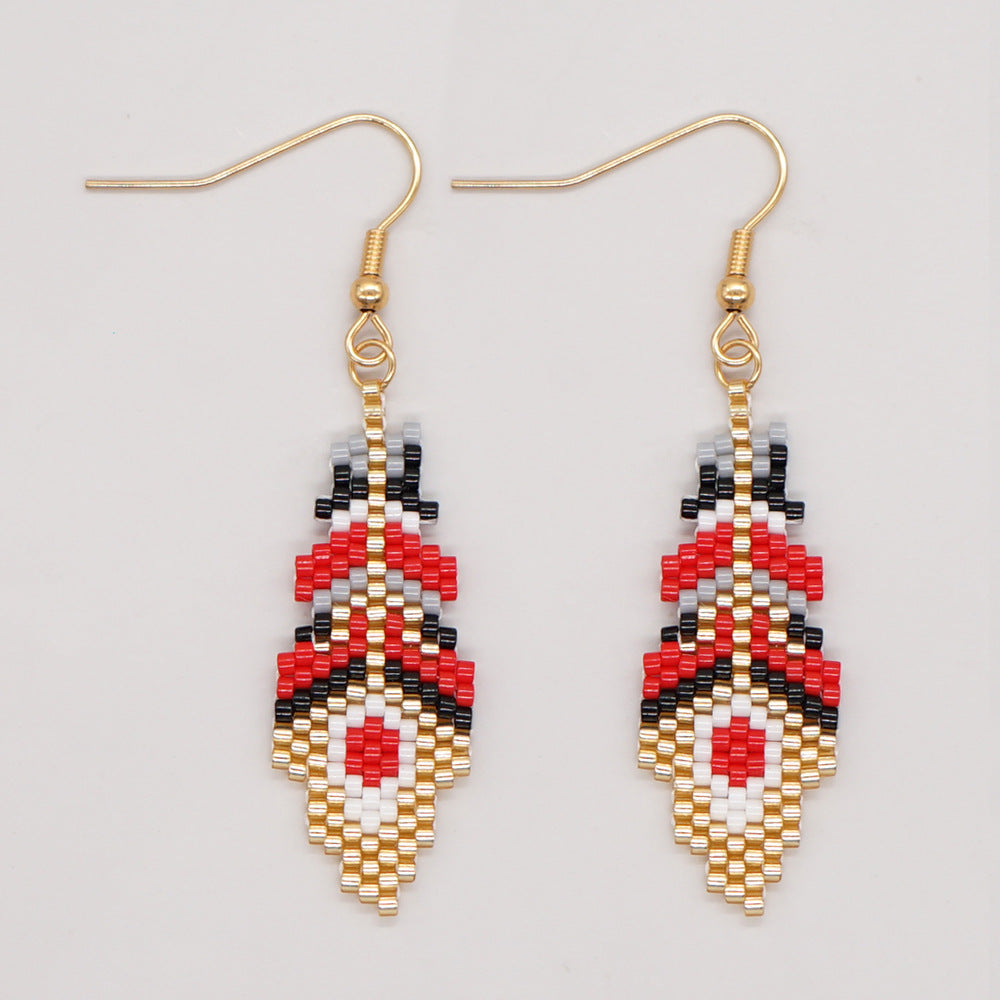 Wholesale Ethnic Rice Beads Earrings