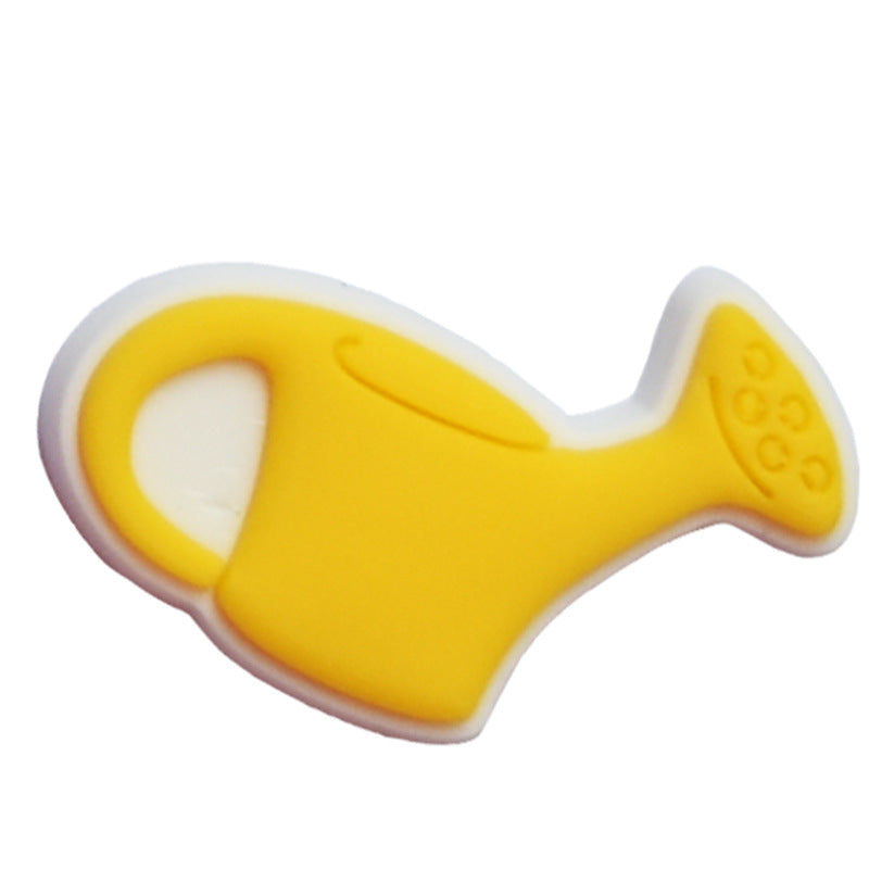 Wholesale 100PCS PVC Cartoon Sunflower Bee DIY Shoe Buckle