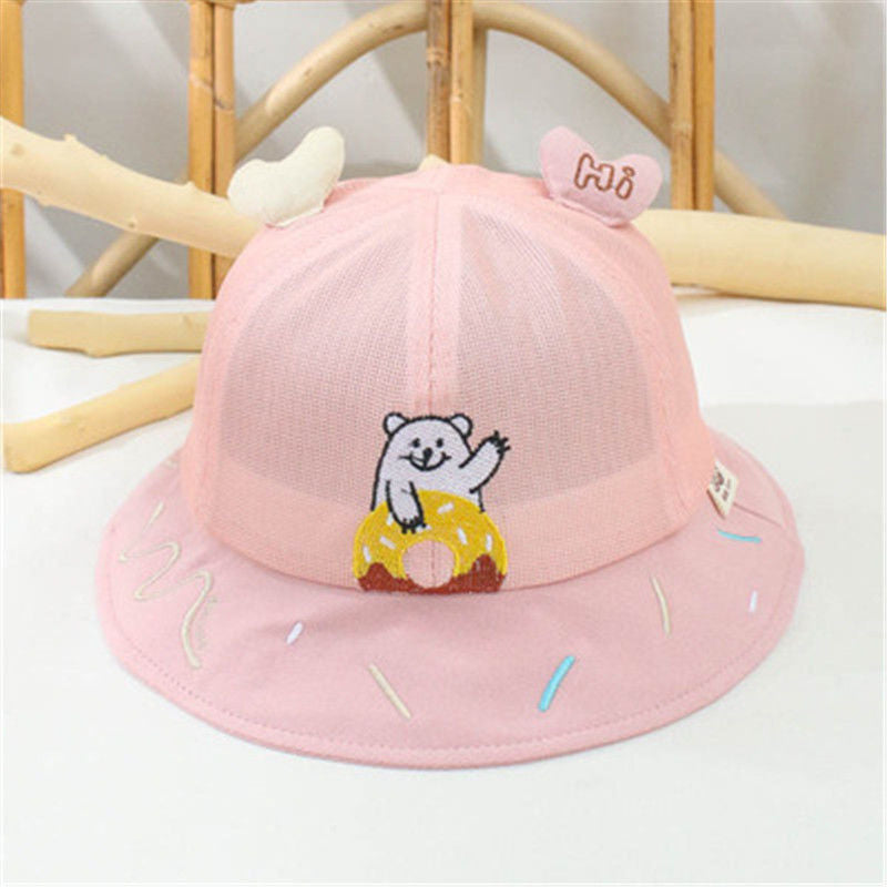 Wholesale Kids Cute Wool Bucket Hat