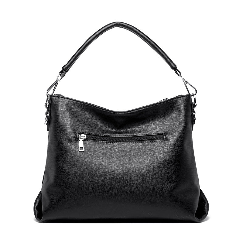 Wholesale Diamond Contrast Color Autumn Large Capacity PU Shoulder Bag