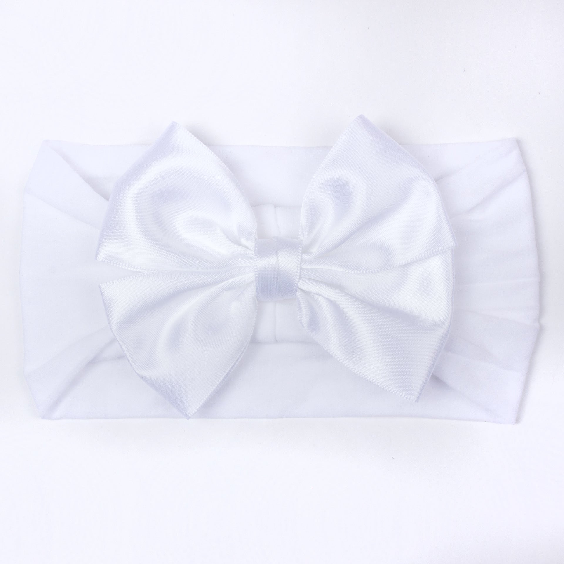Wholesale Kids Wide Ribbon Bowknot Cloth Headband