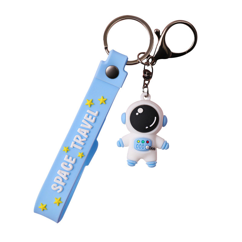 Wholesale Silicone Cartoon  Astronaut Creative Keychain