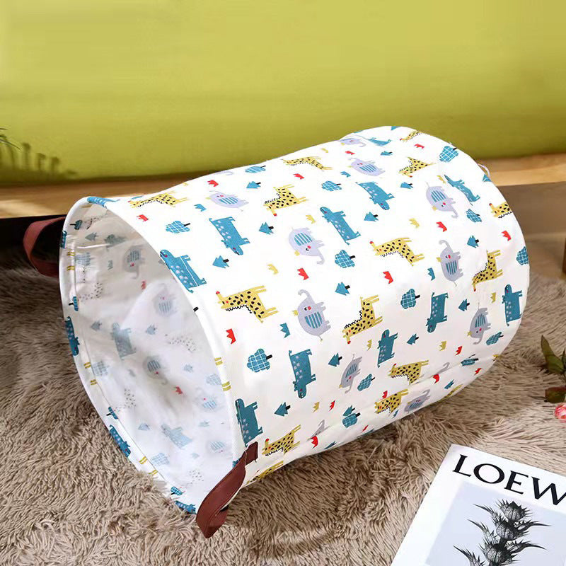 Wholesale Canvas Foldable Dirty Clothes Basket