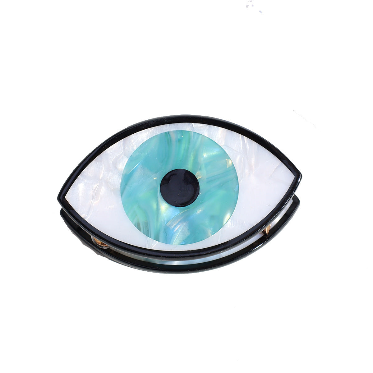 Wholesale Big Eyes Retro Hair Clips Acetate