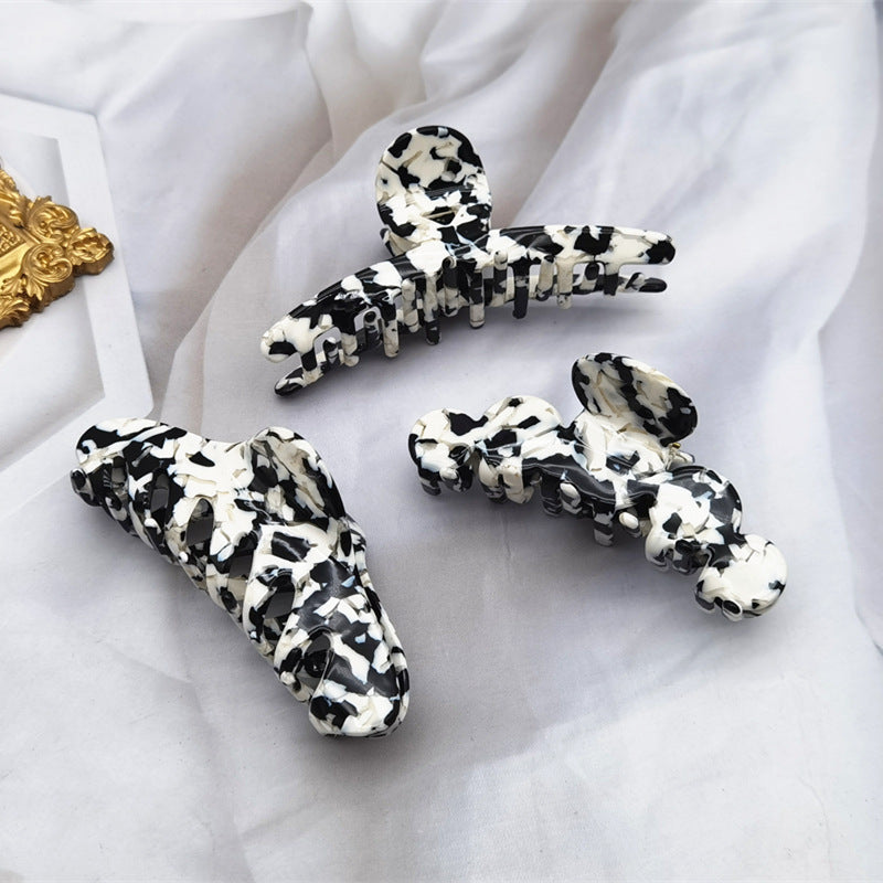 Wholesale Cow Large Acetate Hair Clips