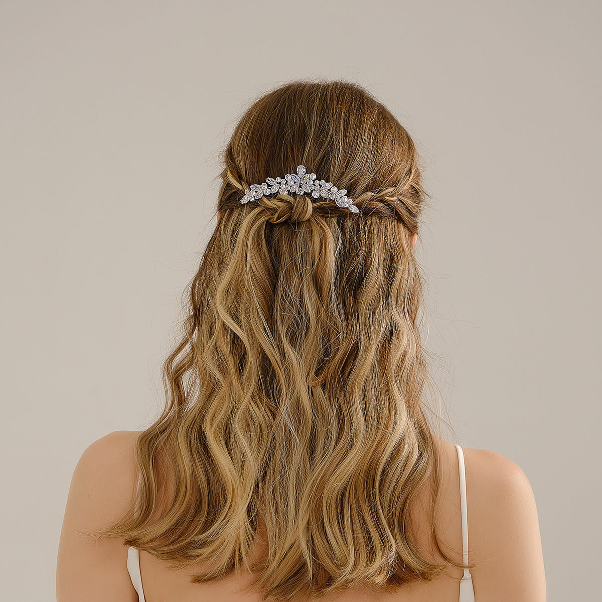 Pinzas Para El Cabello De Aleación De Flor De Circón al por mayor