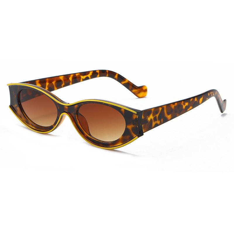 Wholesale Personalized Cat Eye Concave Frame PC Sunglasses