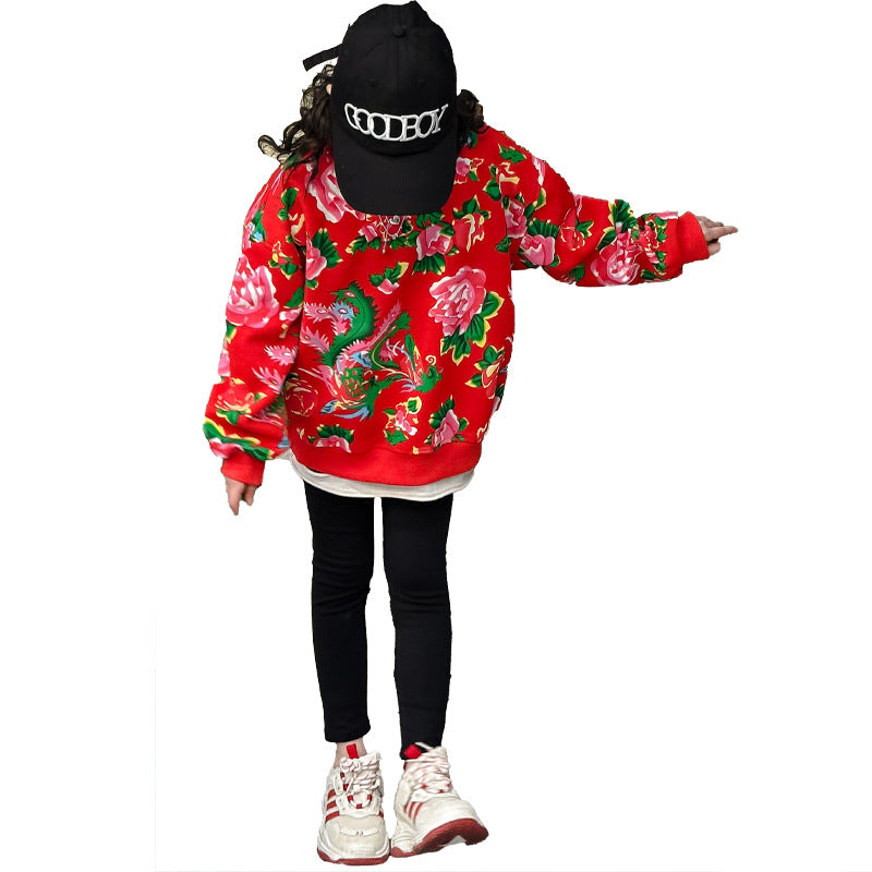 Wholesale Cotton Children's Printed Hoodies