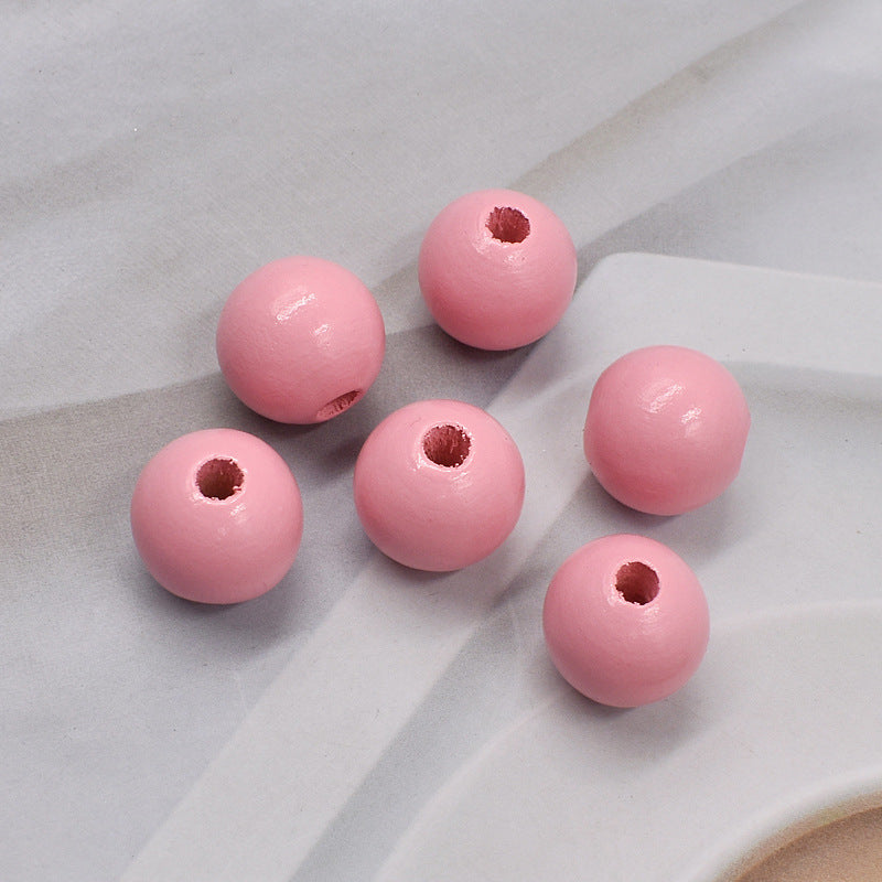 Wholesale 16MM Colored Wood Beads