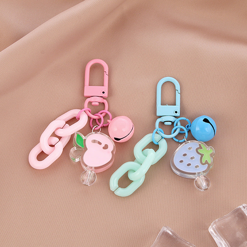Wholesale Acrylic Creative Fruit Keychain