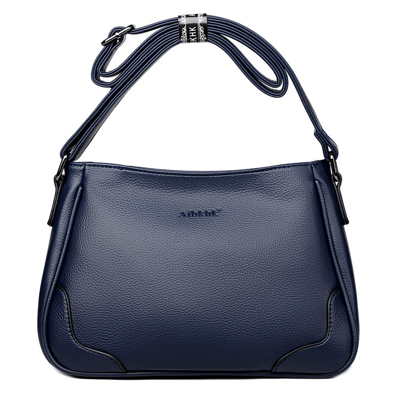 Wholesale PU Shoulder Messenger Bag Soft Leather Women Bag