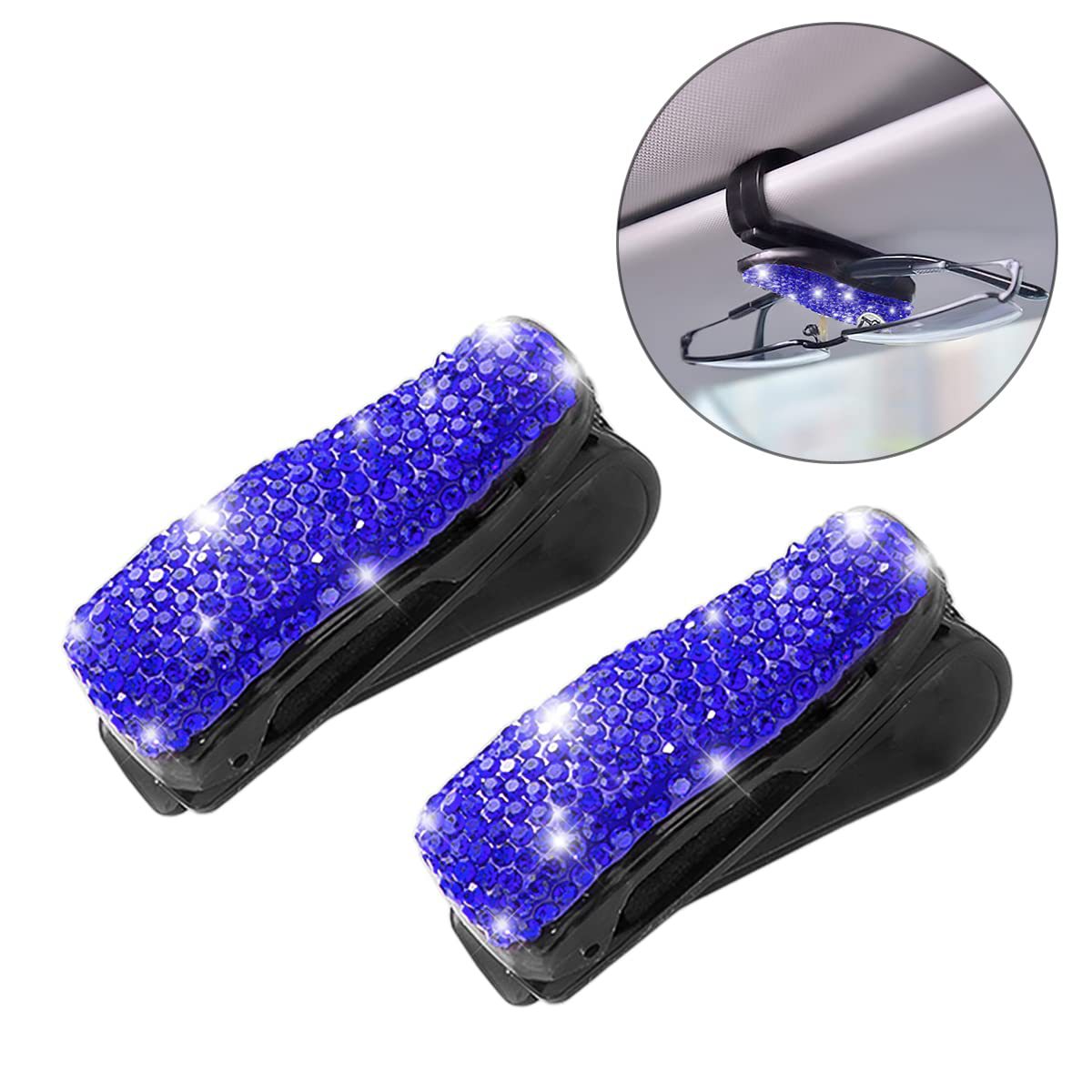 Venta al por mayor Tenedor de las gafas de sol del diamante de la visera