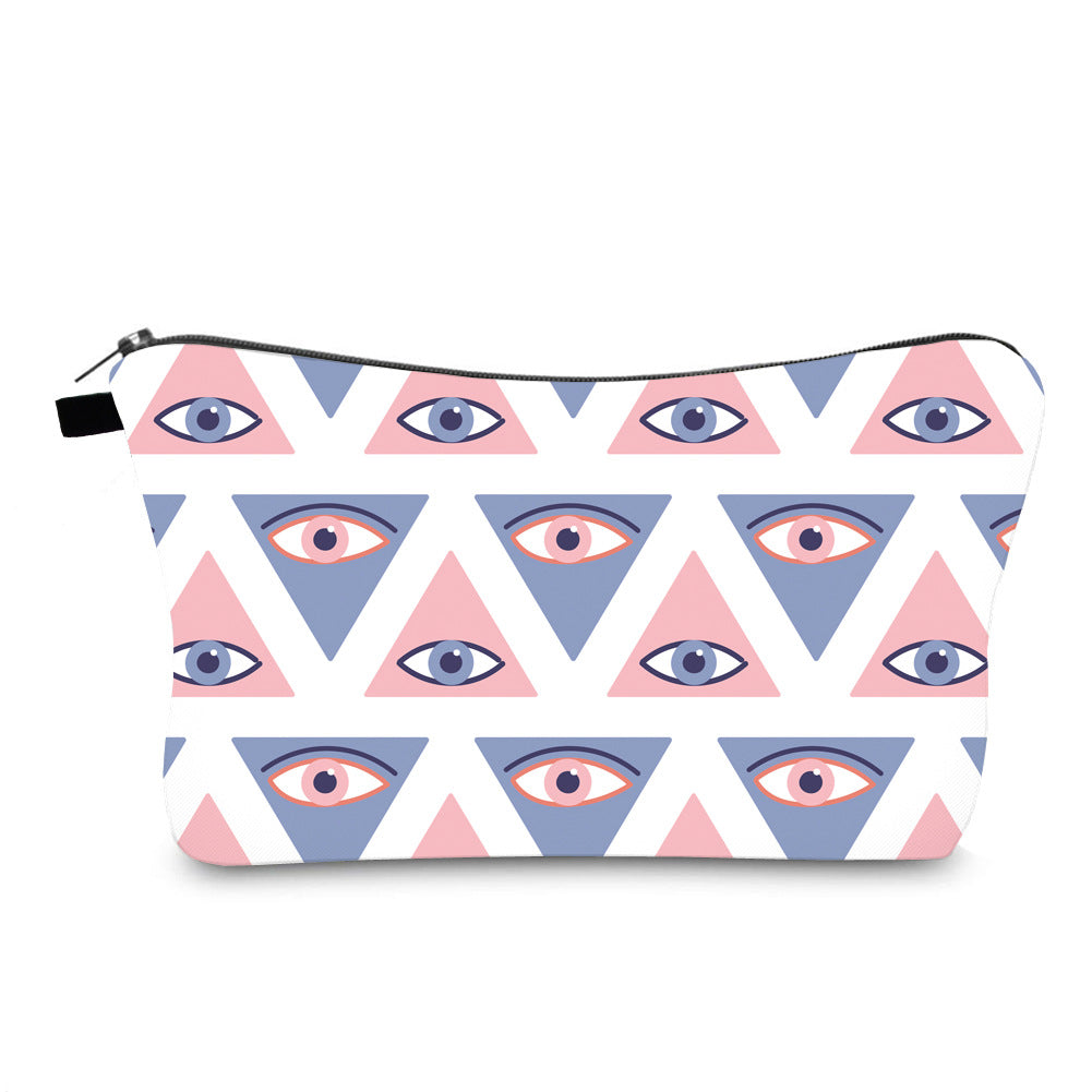 Wholesale Polyester Evil Eye Printed Storage Bag