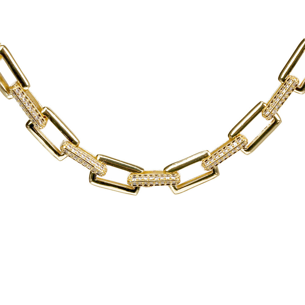 Venta al por mayor, regalo del día de la madre, collar con colgante de diamantes de mamá amor de cobre