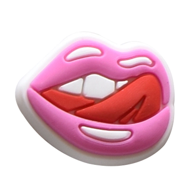 Al por mayor 100 PCS PVC Cartoon Colorfle Diy Shoe Hebilla