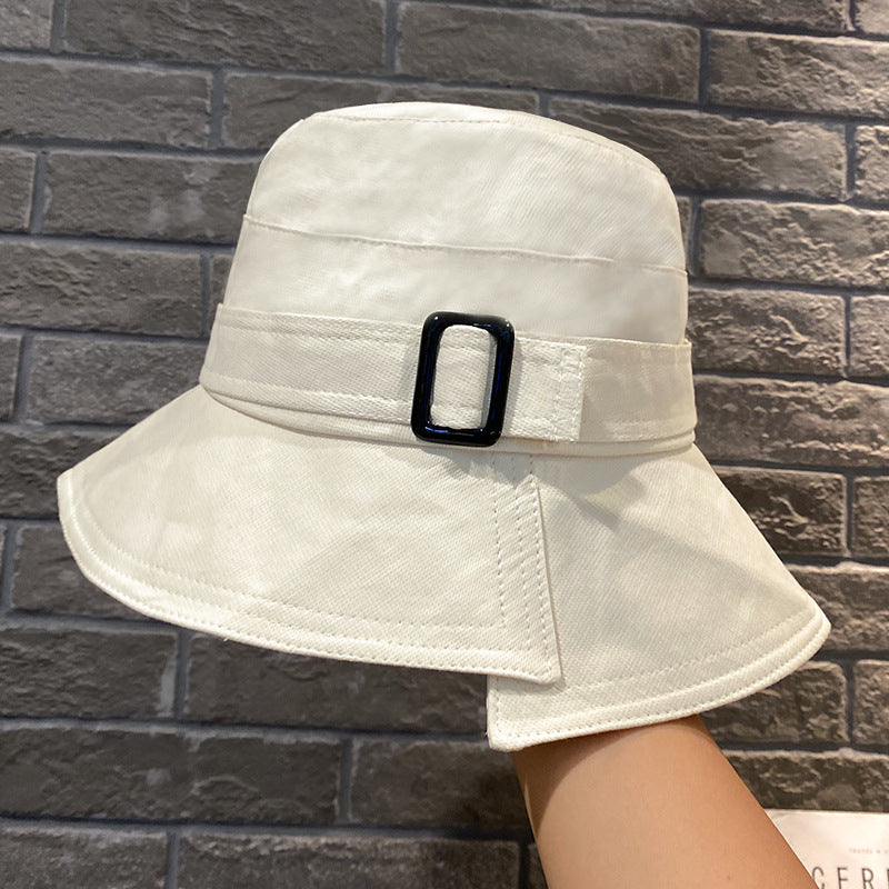 Wholesale Cotton Split Solid Color Fisherman Hat