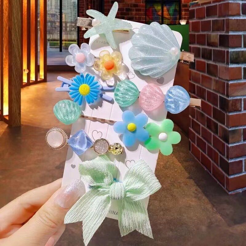 Wholesale Children's Broken Hair Fruit Resin Hairpin
