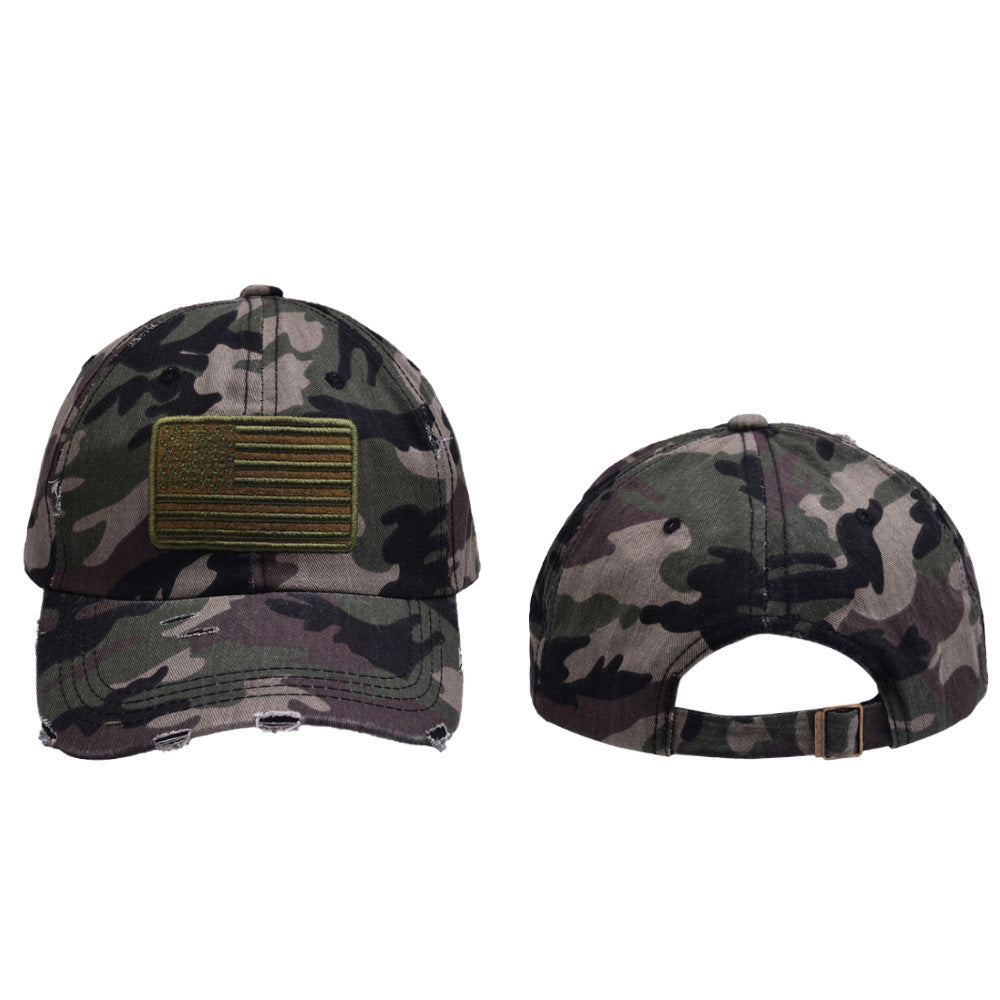 Wholesale New Cotton Parent-child Flag Baseball Cap