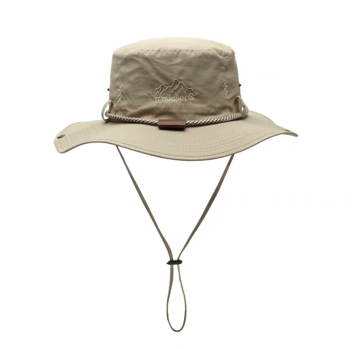 Poliéster de algodón al por mayor Borro grande para protector solar Sombreros de pescador