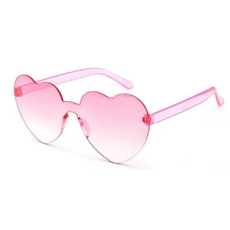 Venta al por mayor Gafas de sol sin marco divertidas para damas PC