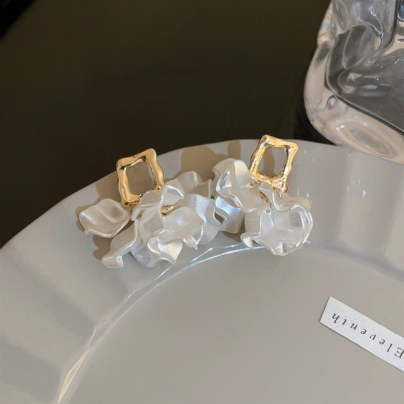 Wholesale 925 Silver Pin Vintage Earrings Pearl