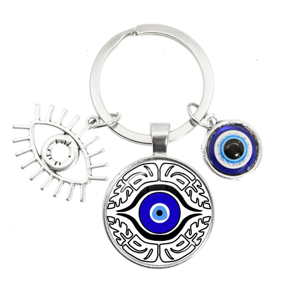 Wholesale Metal Devil Eye Creative Key Chain