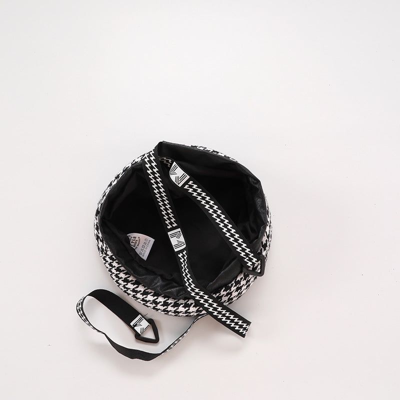 Wholesale Woolen Leopard Print Beret