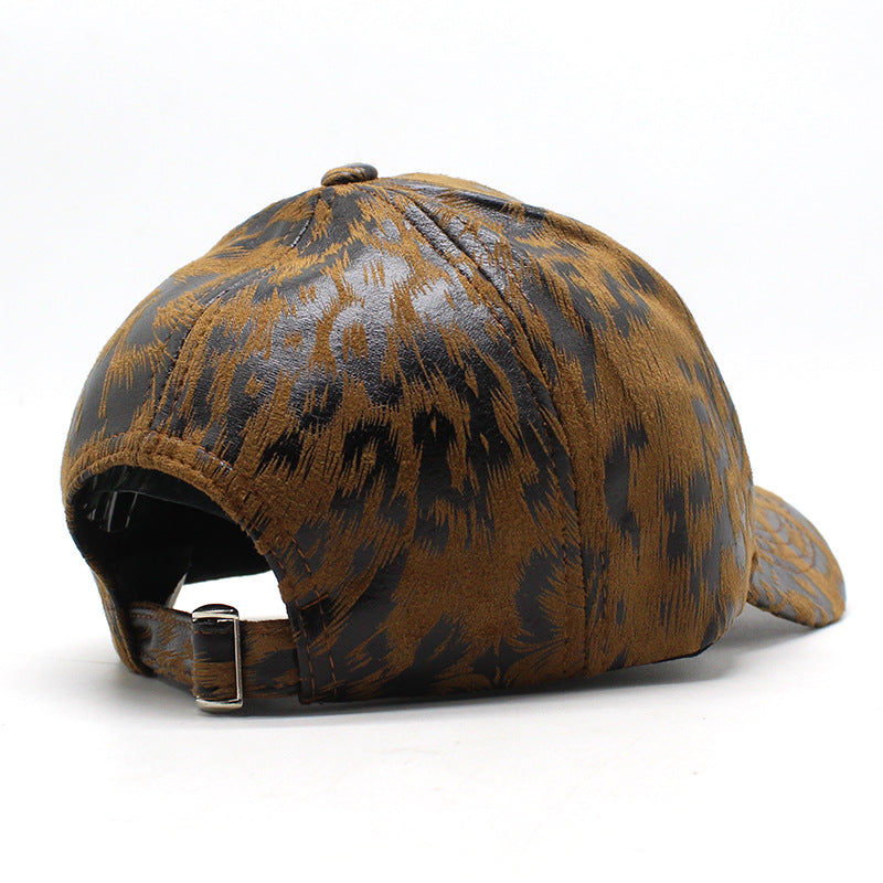 Wholesale Cotton Leopard Baseball Cap
