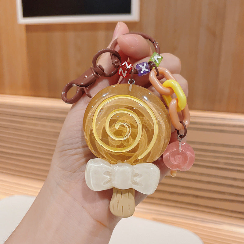 Resina Piruleta Llavero Creativo al por mayor