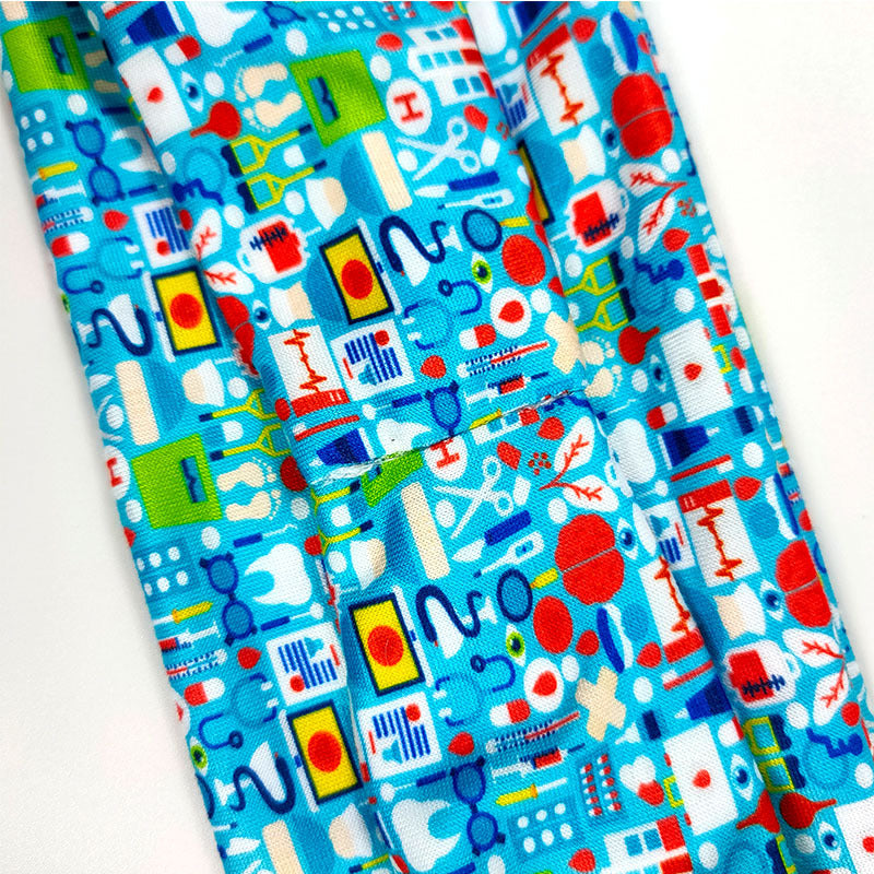 Wholesale Milk Silk Printing Medical Fabric Headband