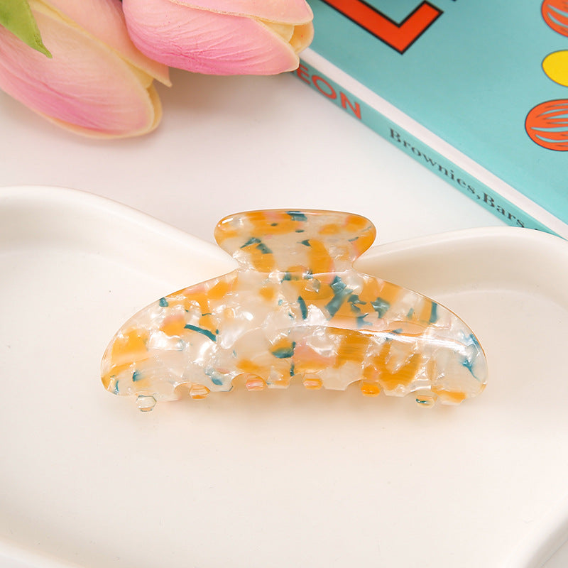 Wholesale Large Floral Acrylic Hair Clips