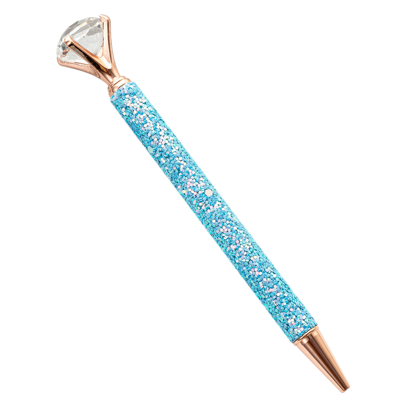 Wholesale Metal Multicolor Sequin Ballpoint Pen