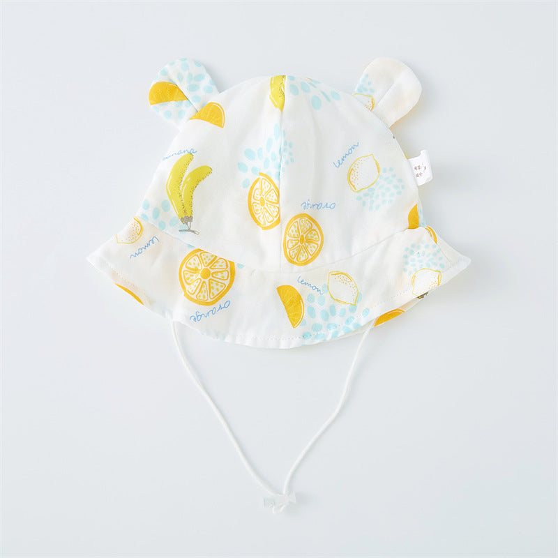 Wholesale Cotton Summer Thin Sunscreen Children's Hats
