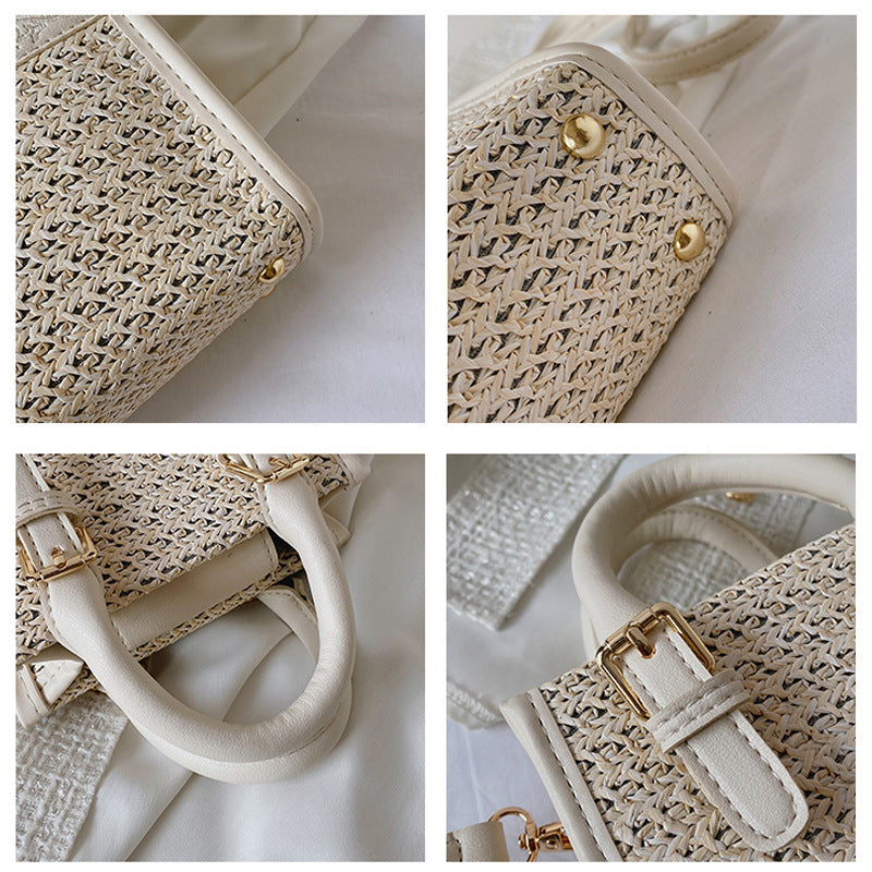 Bolso De Hombro Estilo Étnico De Paja al por mayor